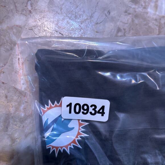 Nike Miami Dolphins Shirt Mens Small Grey Long Sleeve Tee On Field Football NFL - Picture 8 of 10